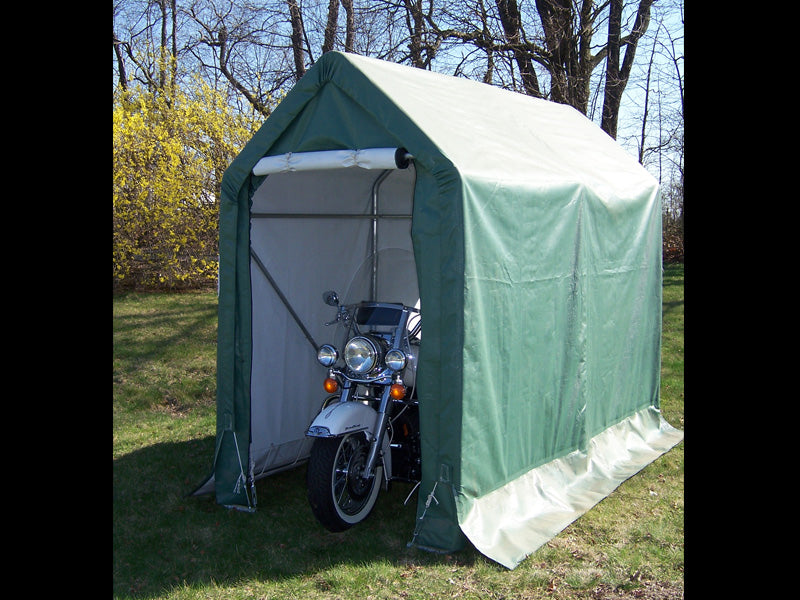 Rhino Shelters 5’W x 10’L x 8’H Storage Shed