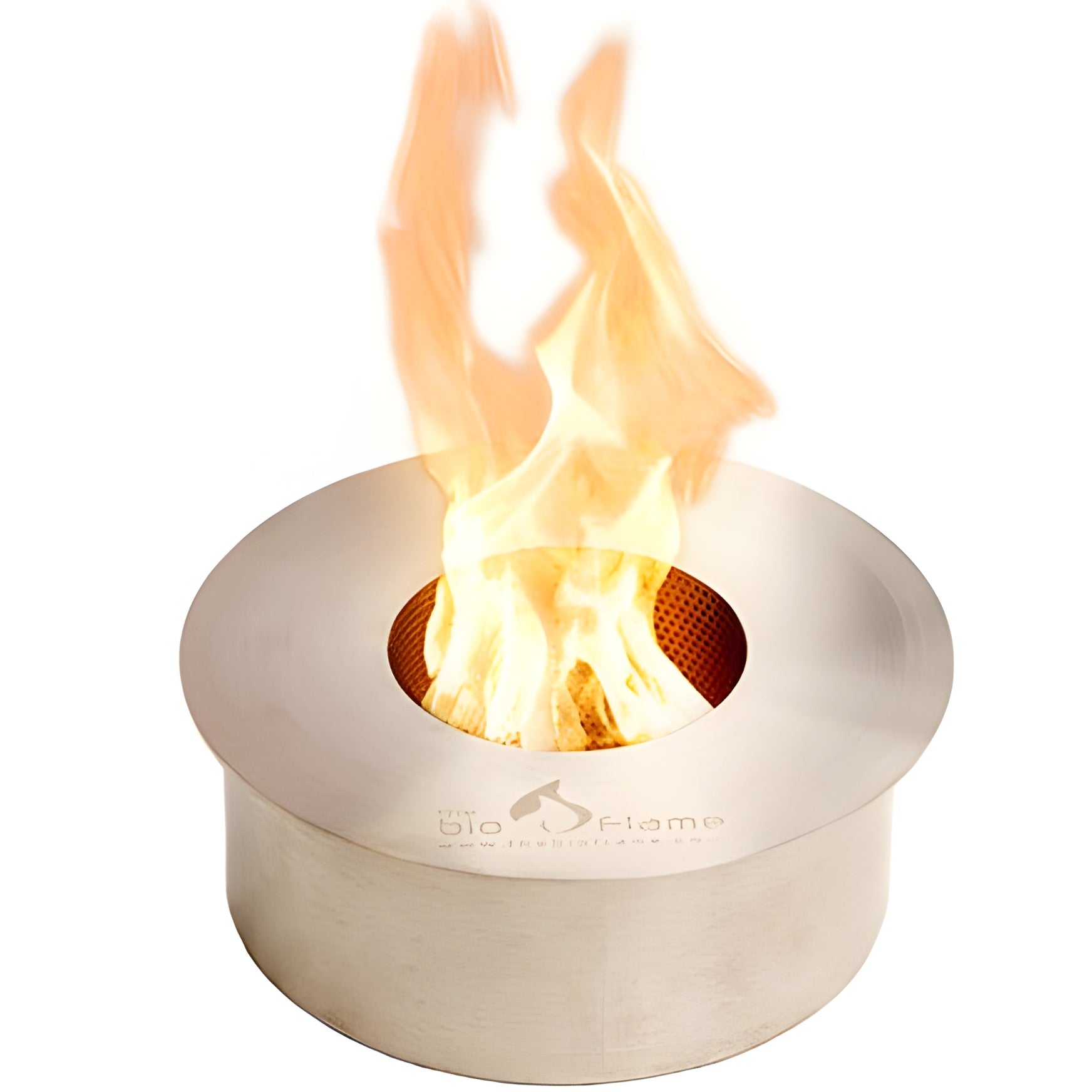 The Bio Flame 13" Round Ethanol Fireplace Burner