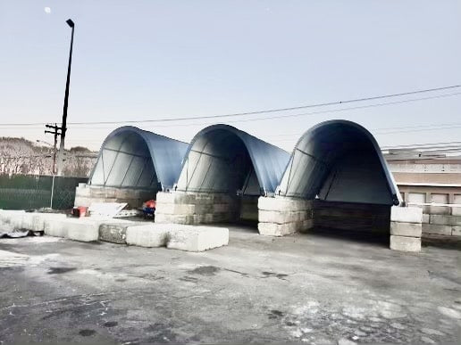 Rhino Shelters 14’W x 30’L x 12’H Instant Garage (Utility Building)