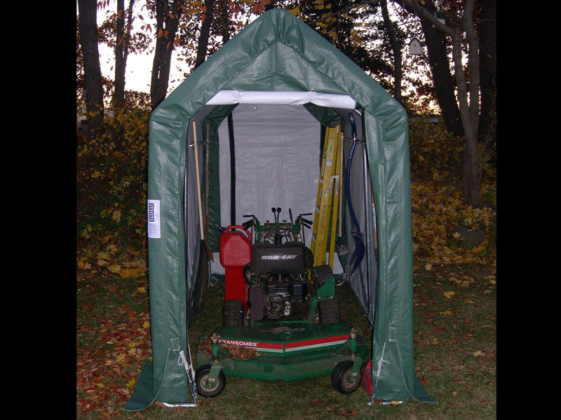 Rhino Shelters 5’W x 10’L x 8’H Storage Shed