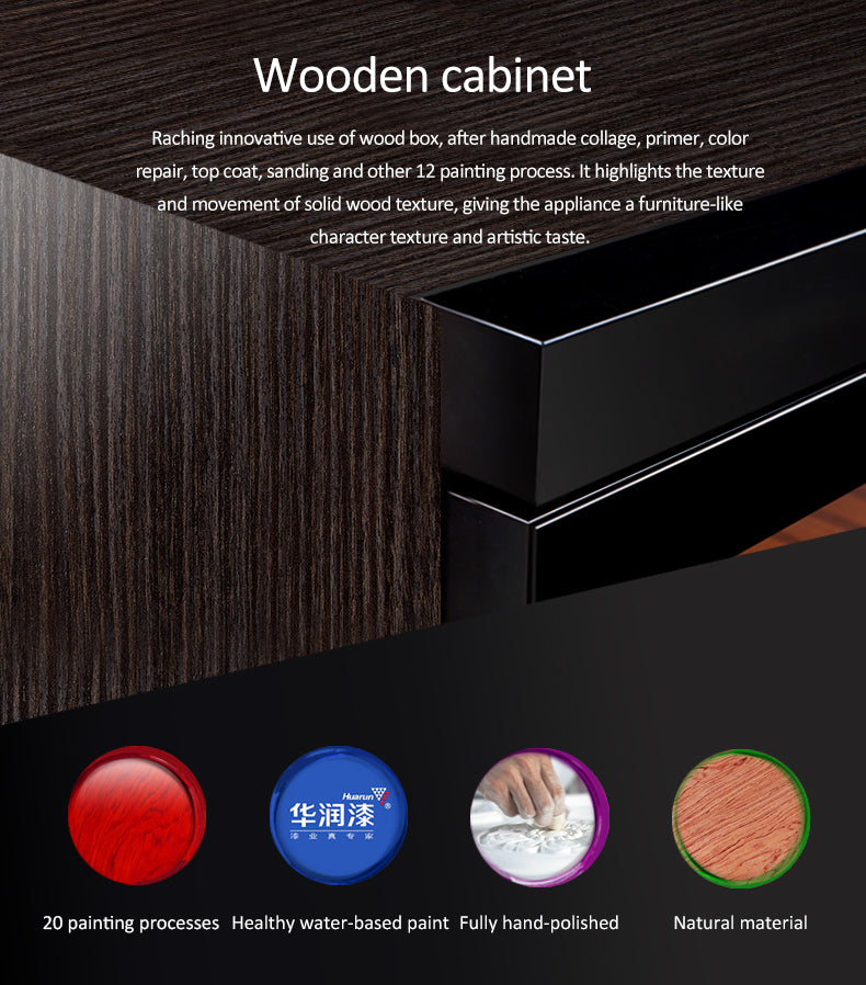 Raching CS600 Electronic Double Door Cigar Humidor Cabinet