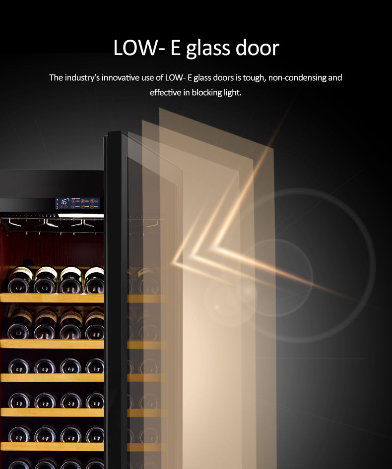 Raching CS600 Electronic Double Door Cigar Humidor Cabinet