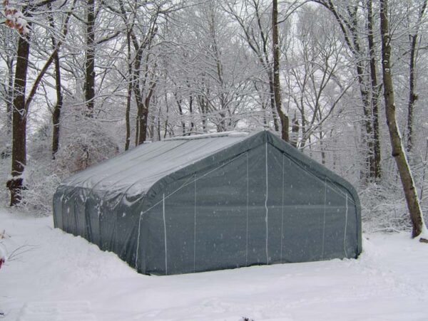 Rhino Shelters 22’W x 48’L x 12’H Instant Garage (Joined)