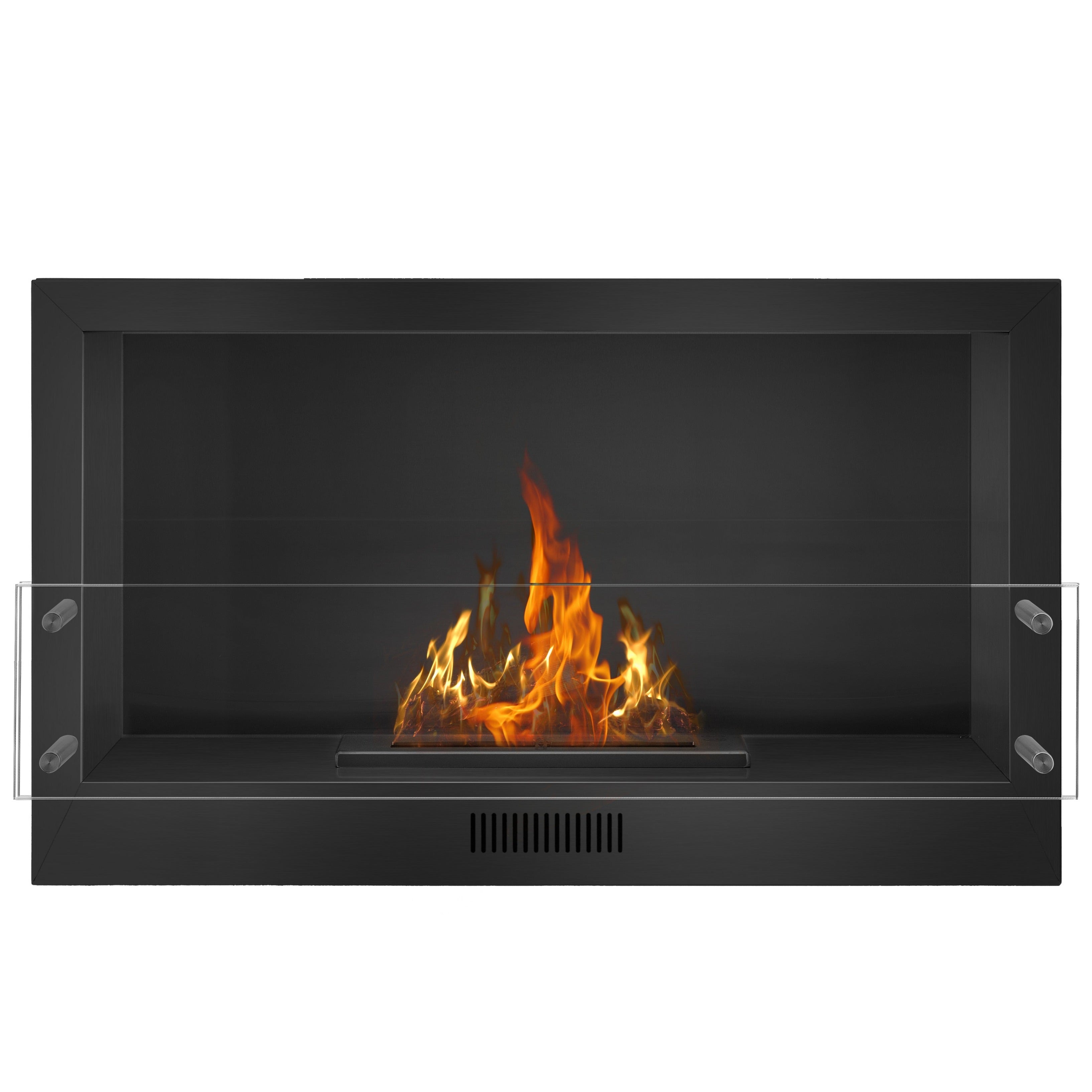 The Bio Flame 38" Firebox Single-Sided Ethanol Fireplace