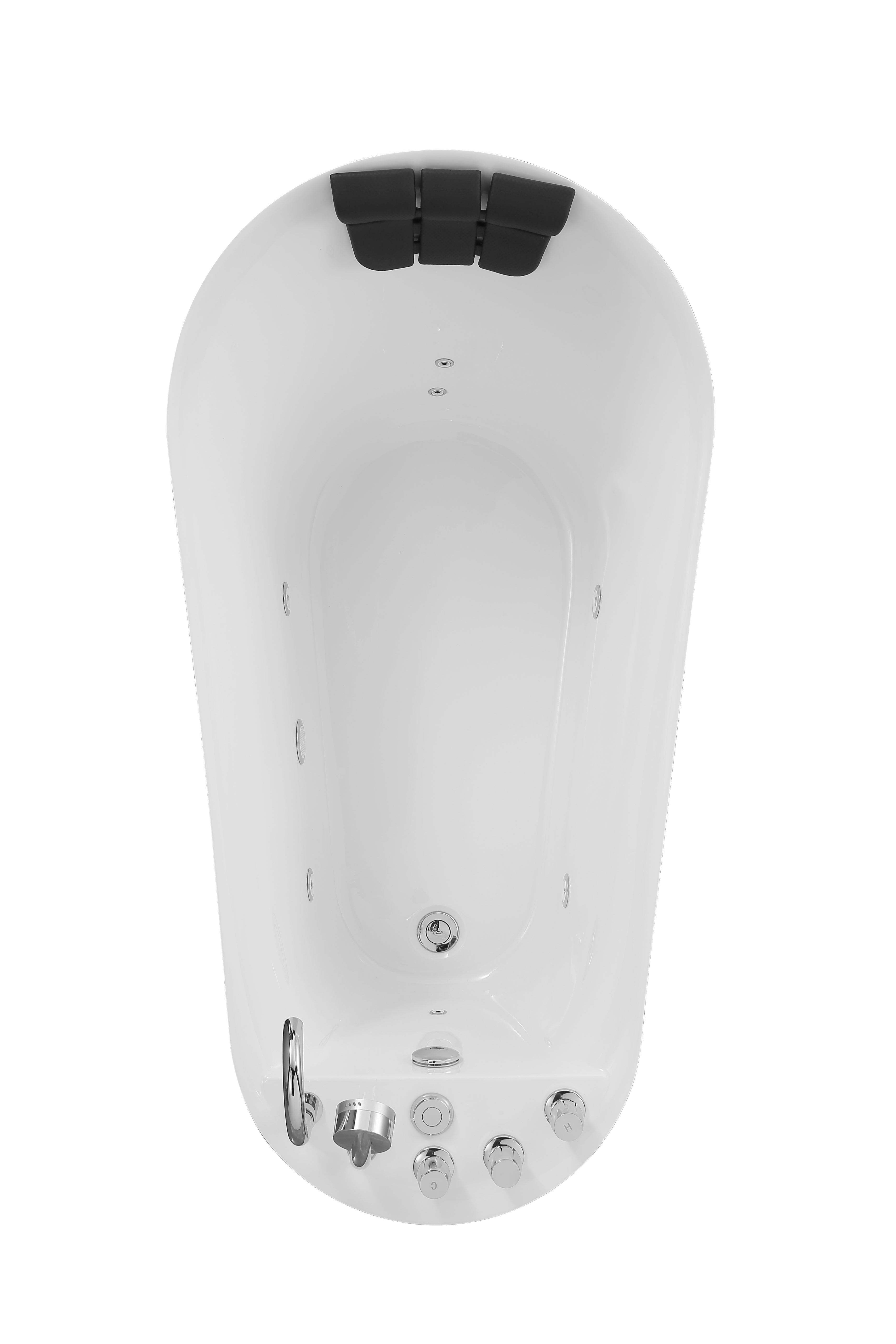 Empava-67AIS05 67" Freestanding Whirlpool Bathtub