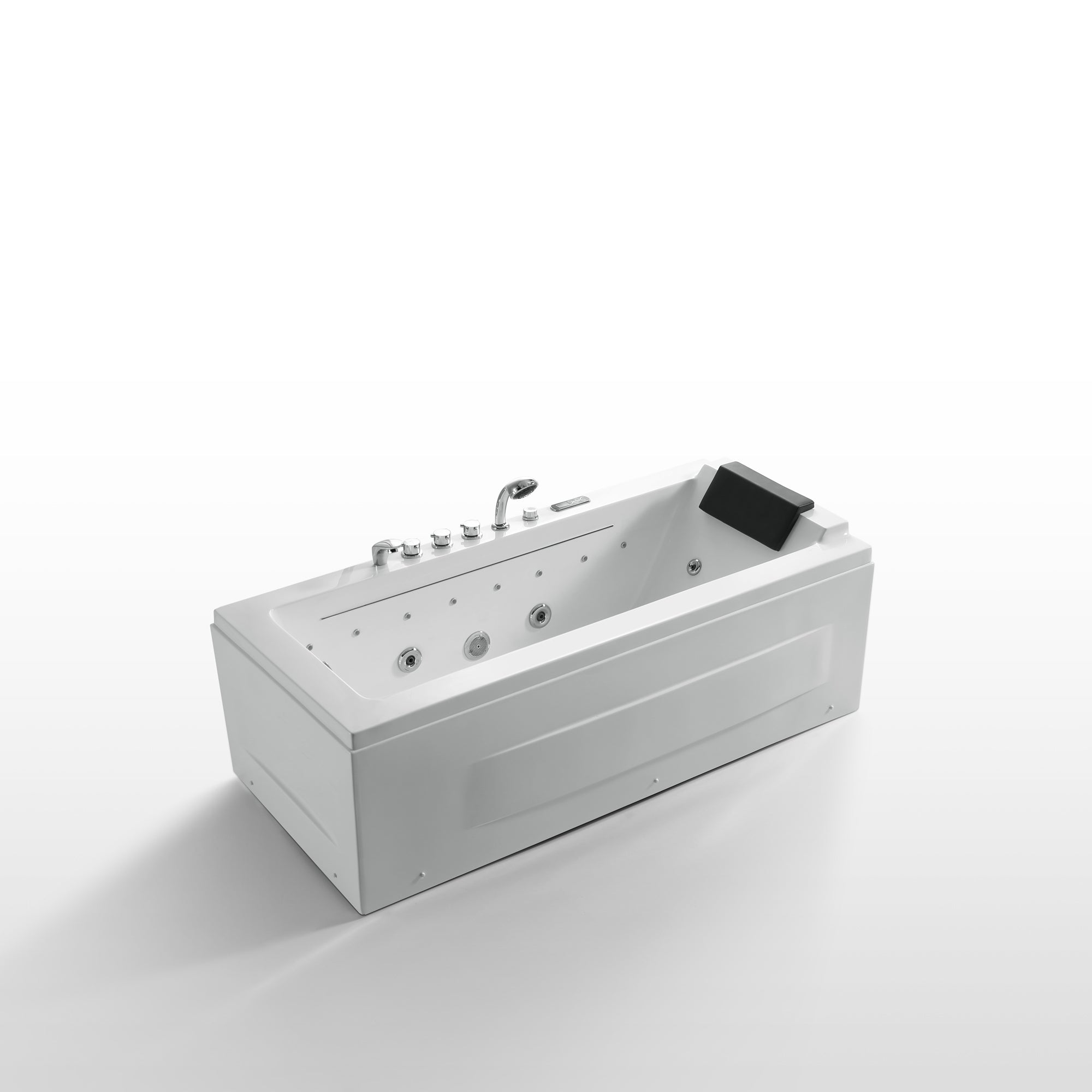 Empava-67JT351LED 67" Thermostatic Combination Massage Tub