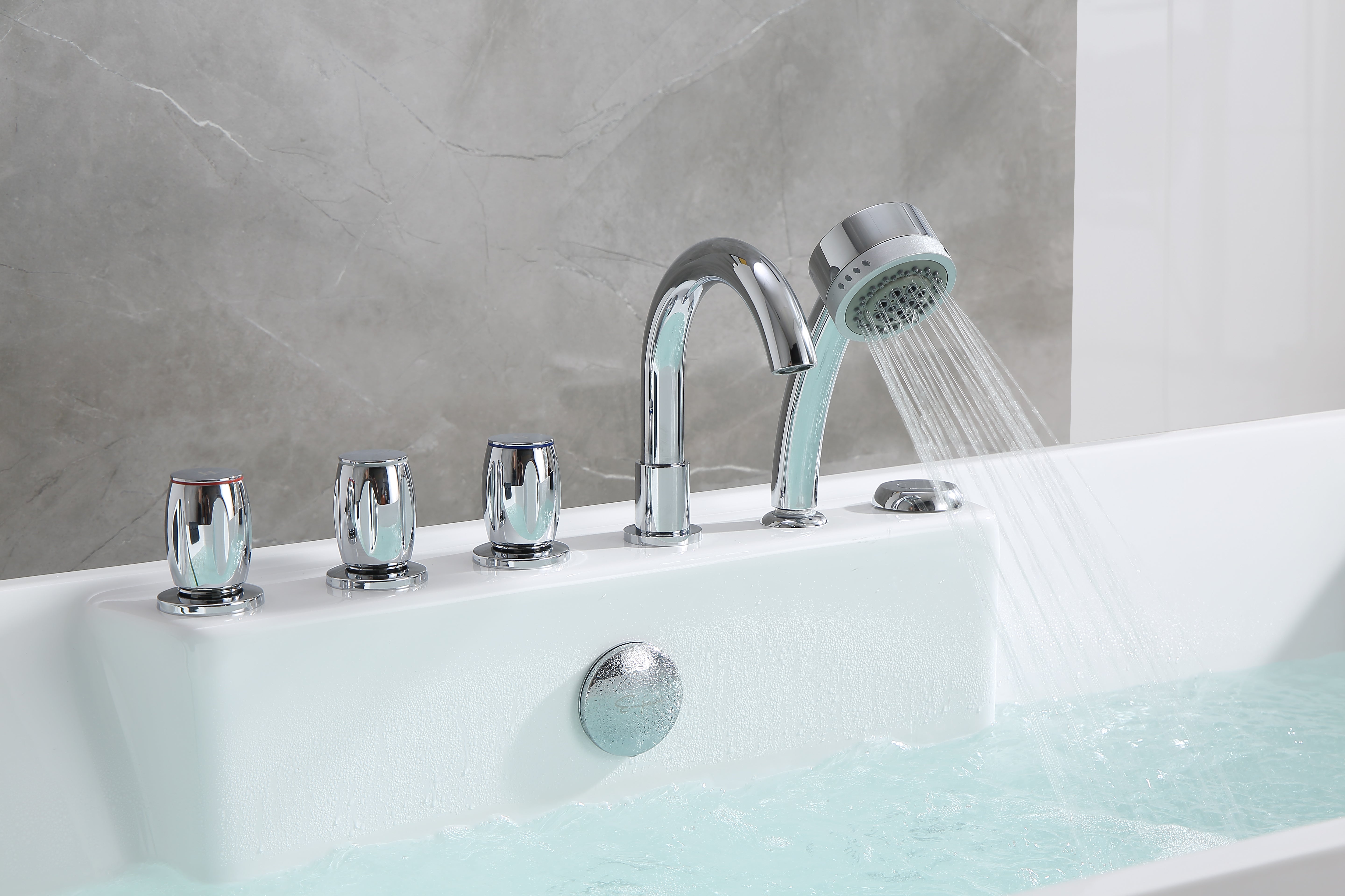 Empava-67AIS16 67" Freestanding Jetted Tub