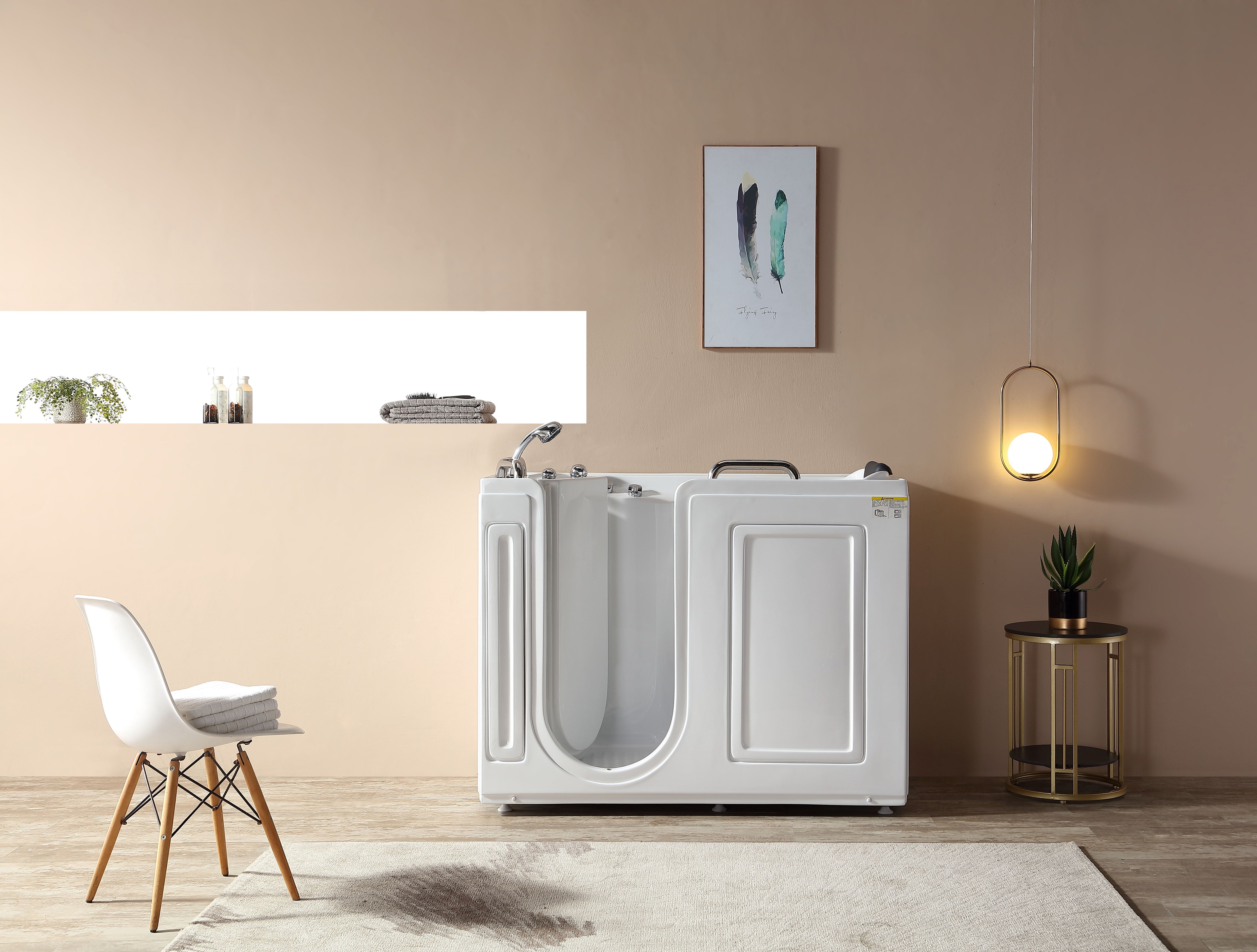 Empava-53WIT02 53" Walk-in Whirlpool Bathtub