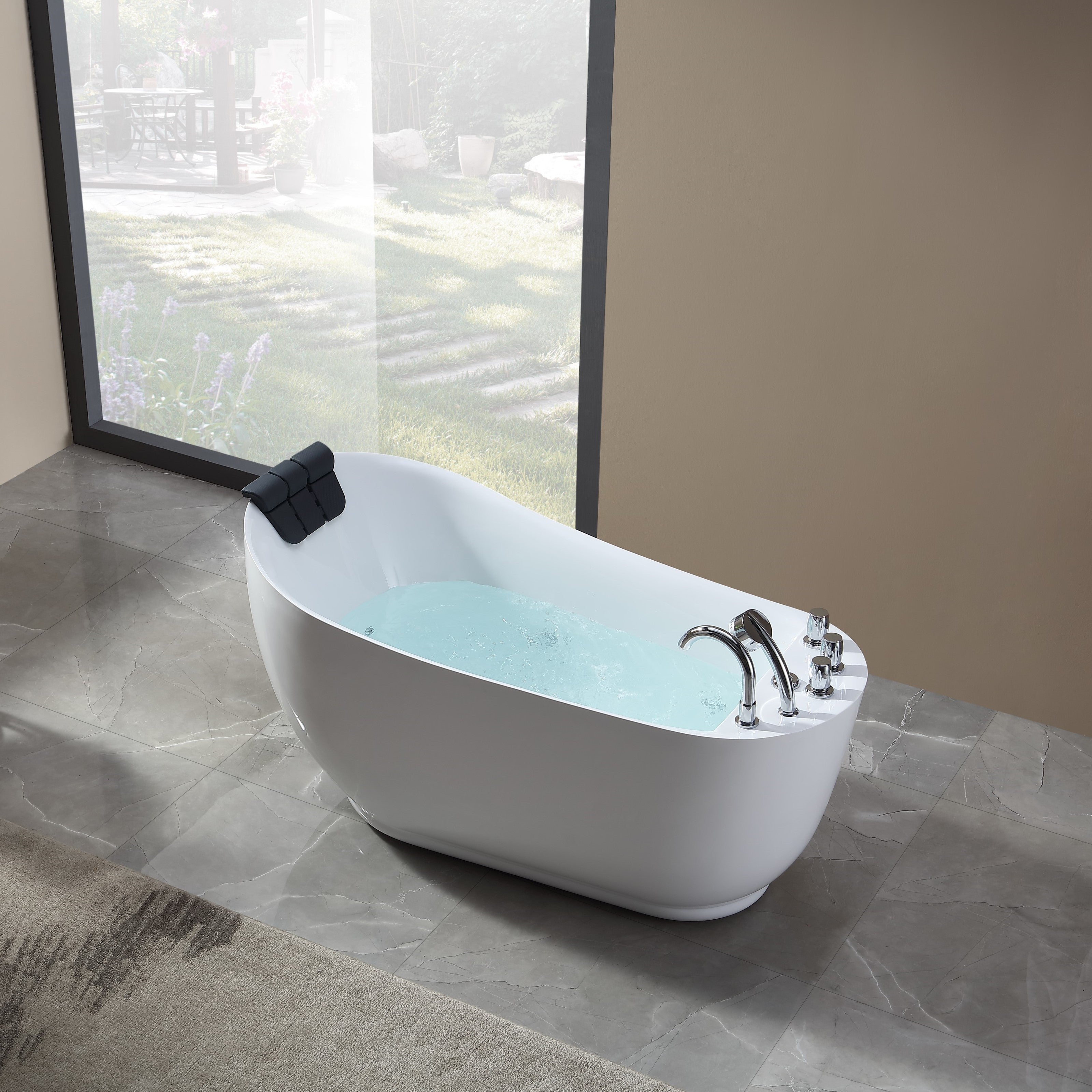 Empava-67AIS05 67" Freestanding Whirlpool Bathtub