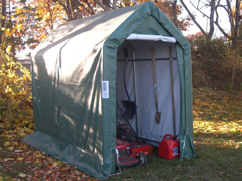 Rhino Shelters 5’W x 10’L x 8’H Storage Shed