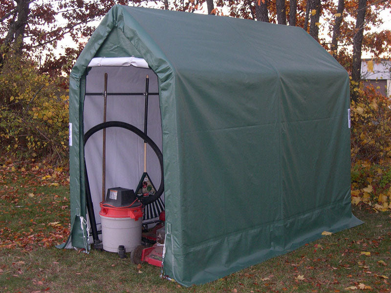 Rhino Shelters 5’W x 10’L x 8’H Storage Shed