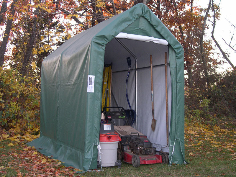 Rhino Shelters 5’W x 10’L x 8’H Storage Shed