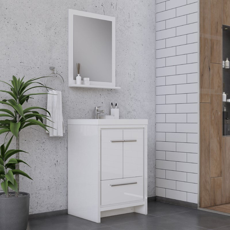 Alya Bath Sortino 24" Modern Bathroom Vanity