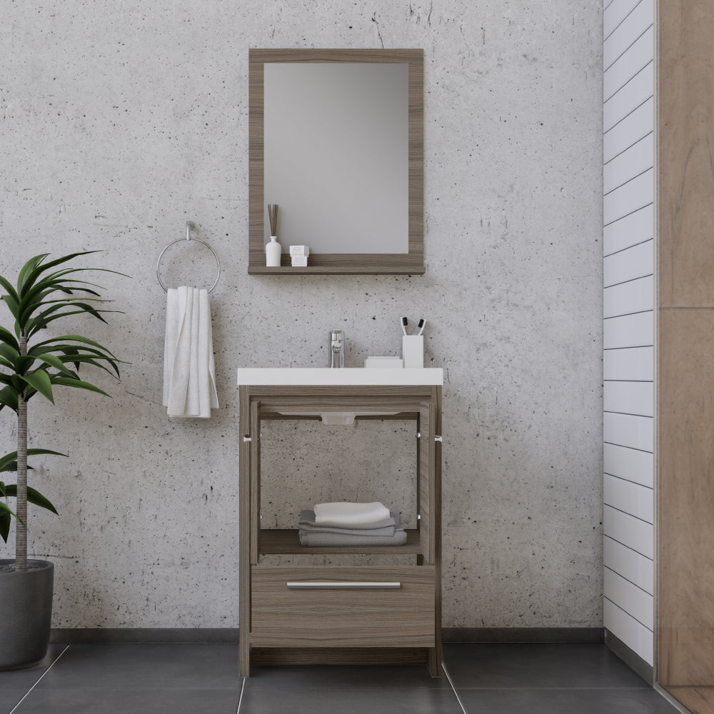 Alya Bath Sortino 24" Modern Bathroom Vanity