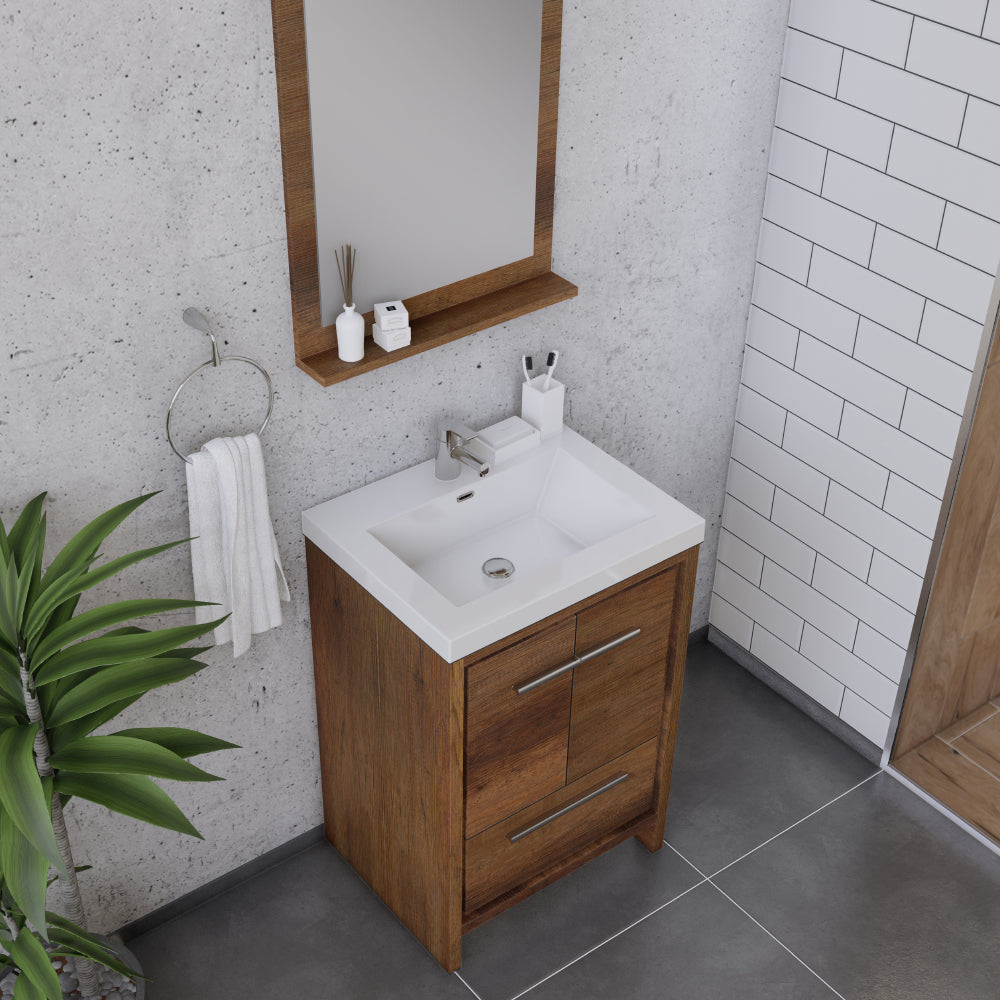 Alya Bath Sortino 24" Modern Bathroom Vanity