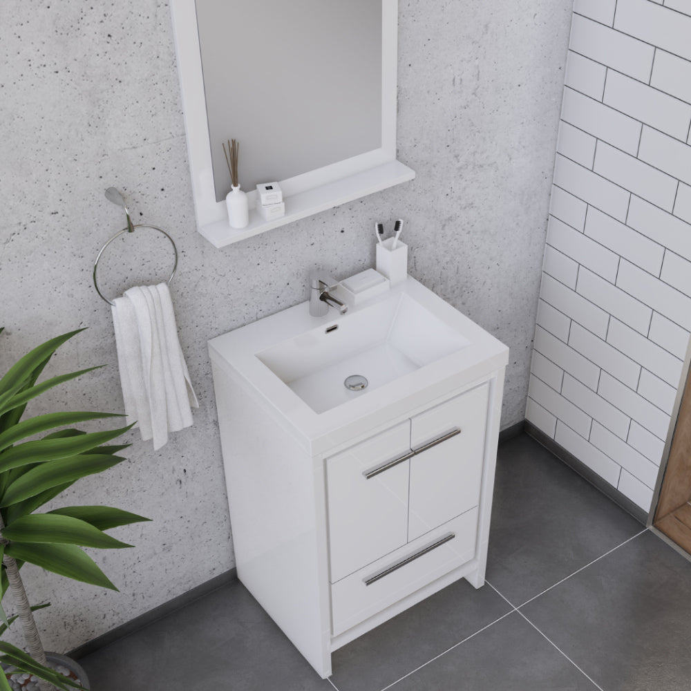 Alya Bath Sortino 24" Modern Bathroom Vanity