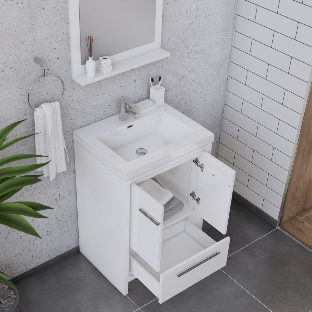 Alya Bath Sortino 24" Modern Bathroom Vanity