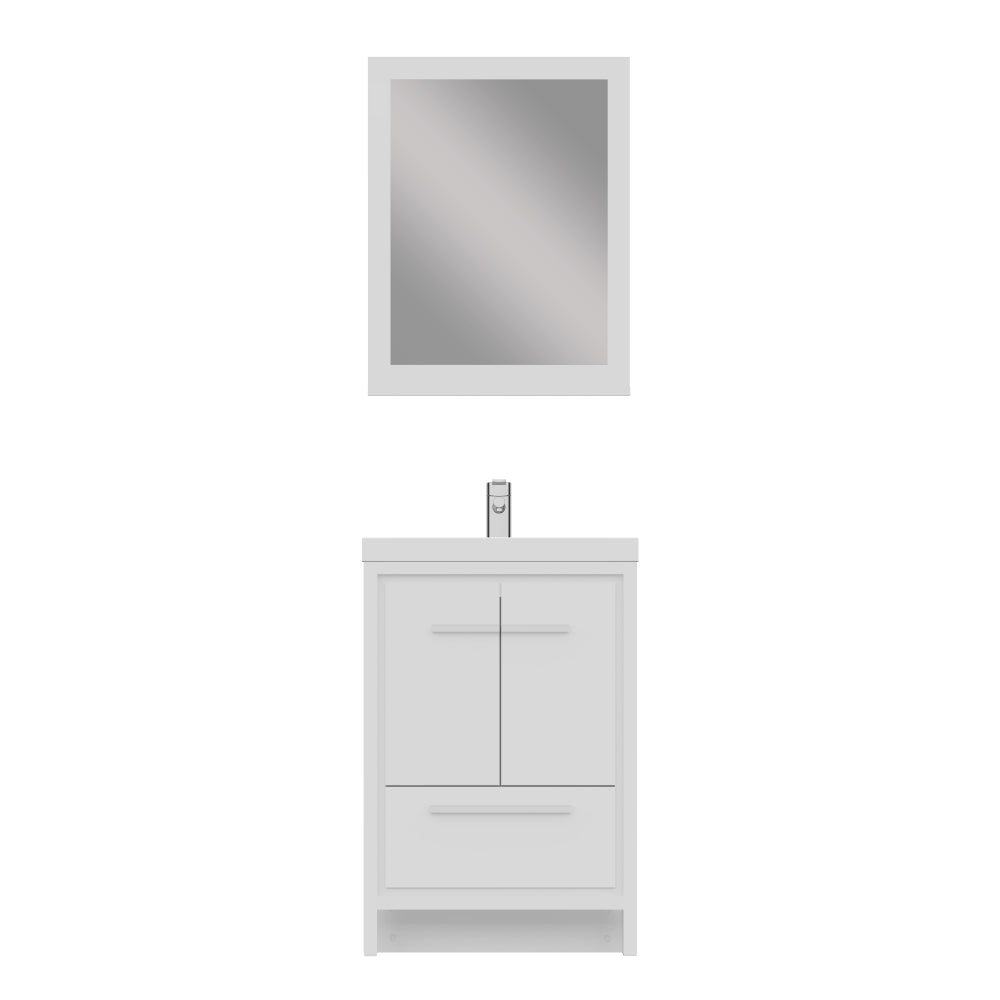 Alya Bath Sortino 24" Modern Bathroom Vanity