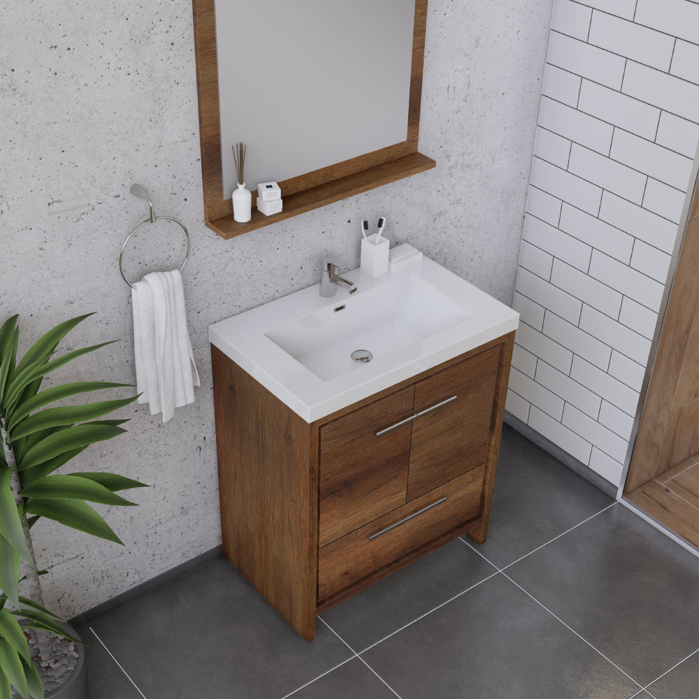 Alya Bath Sortino 30" Modern Bathroom Vanity