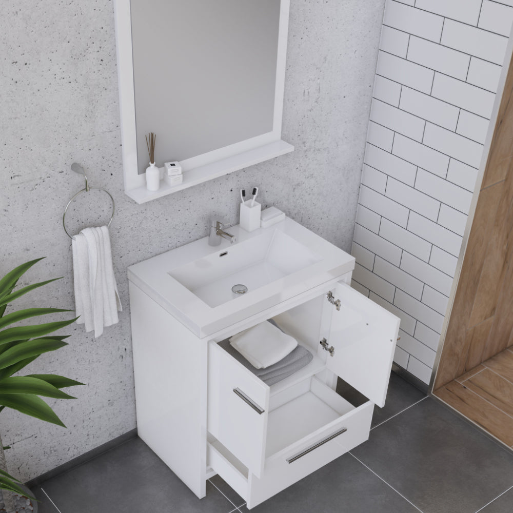 Alya Bath Sortino 30" Modern Bathroom Vanity