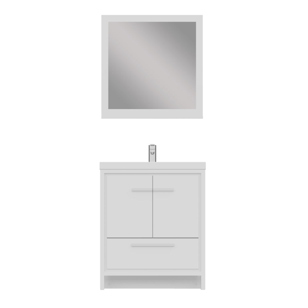 Alya Bath Sortino 30" Modern Bathroom Vanity