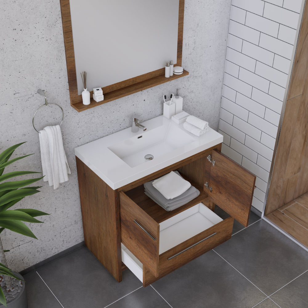 Alya Bath Sortino 36" Modern Bathroom Vanity