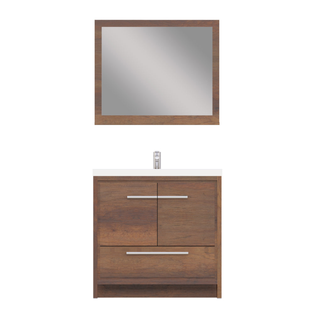 Alya Bath Sortino 36" Modern Bathroom Vanity