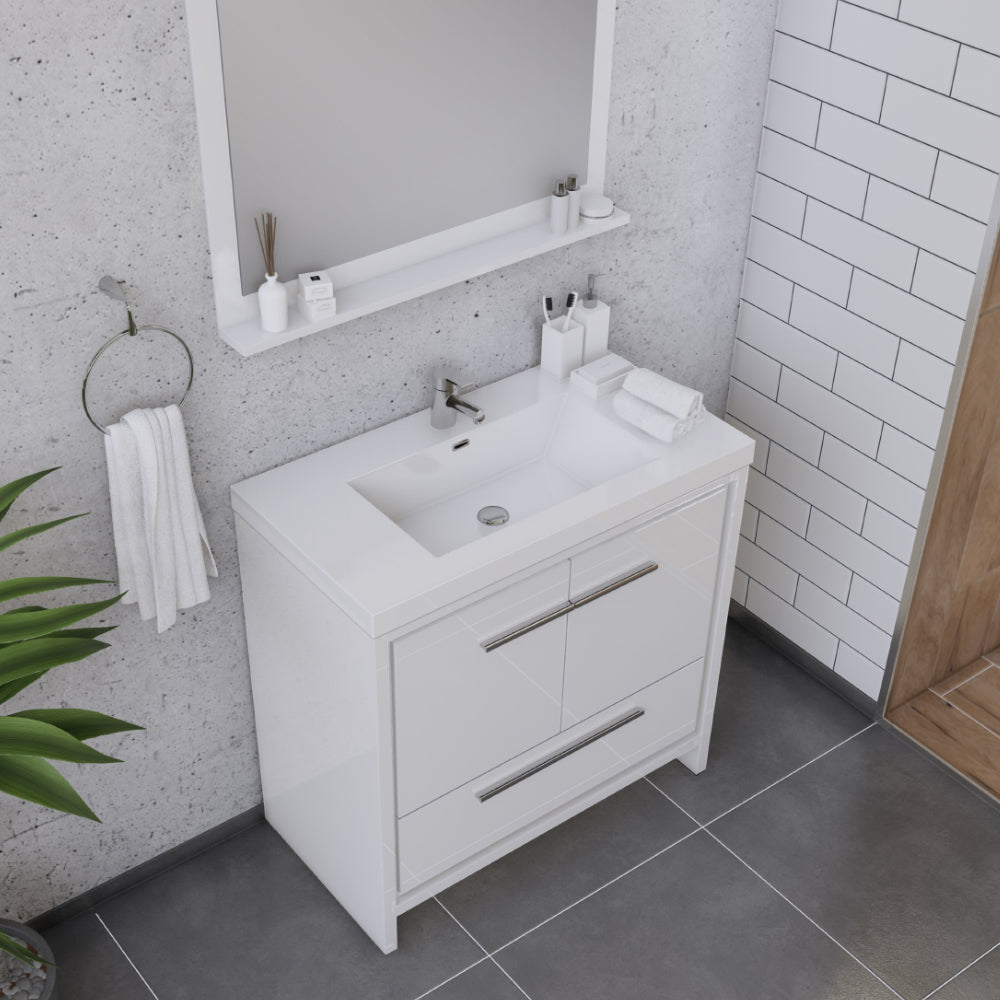 Alya Bath Sortino 36" Modern Bathroom Vanity