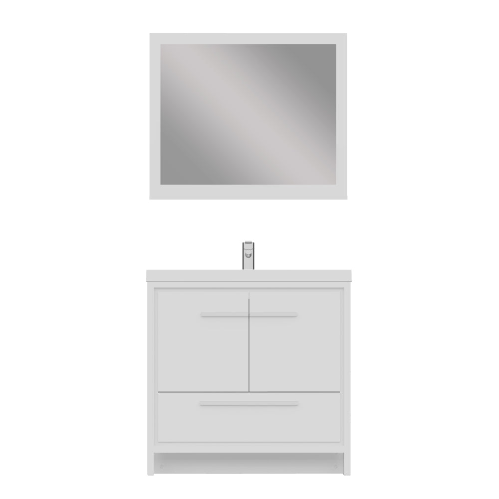 Alya Bath Sortino 36" Modern Bathroom Vanity