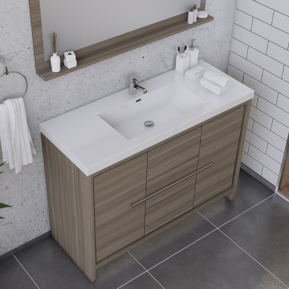 Alya Bath Sortino 48" Modern Bathroom Vanity