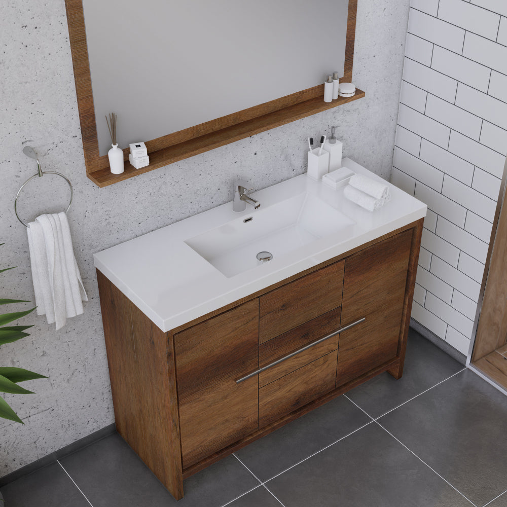 Alya Bath Sortino 48" Modern Bathroom Vanity