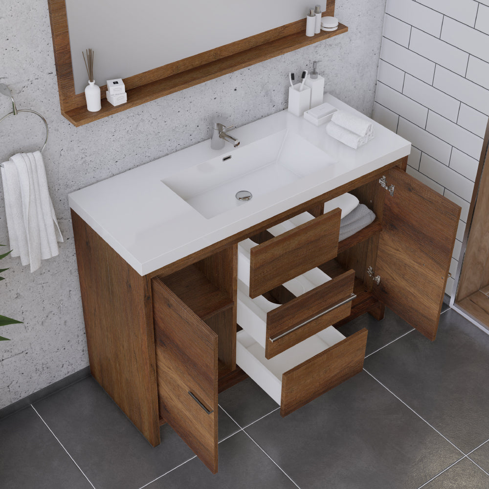 Alya Bath Sortino 48" Modern Bathroom Vanity