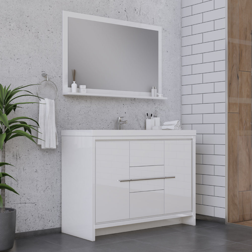 Alya Bath Sortino 48" Modern Bathroom Vanity