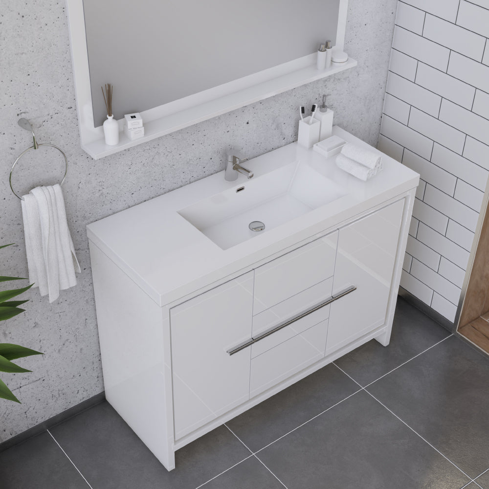 Alya Bath Sortino 48" Modern Bathroom Vanity