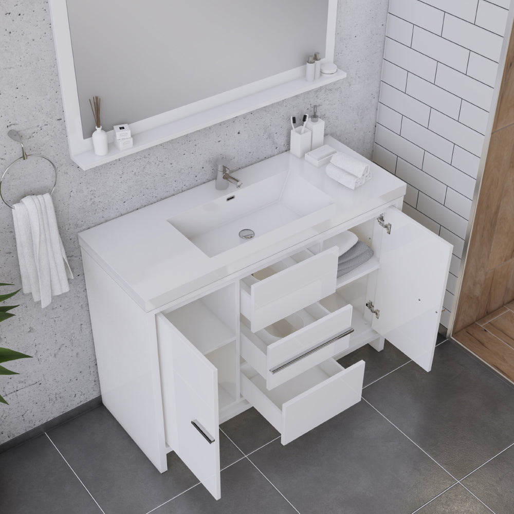 Alya Bath Sortino 48" Modern Bathroom Vanity