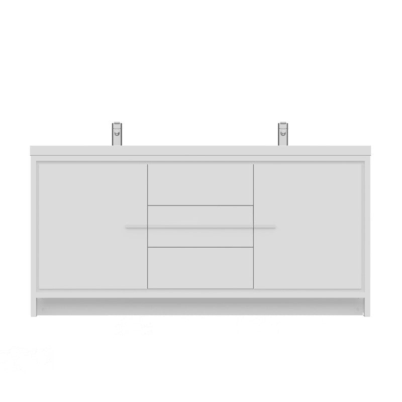 Alya Bath Sortino 72" Modern Bathroom Vanity