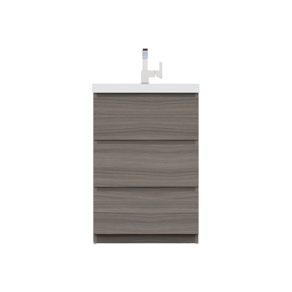 Alya Bath Paterno 24" Modern Freestanding Bathroom Vanity