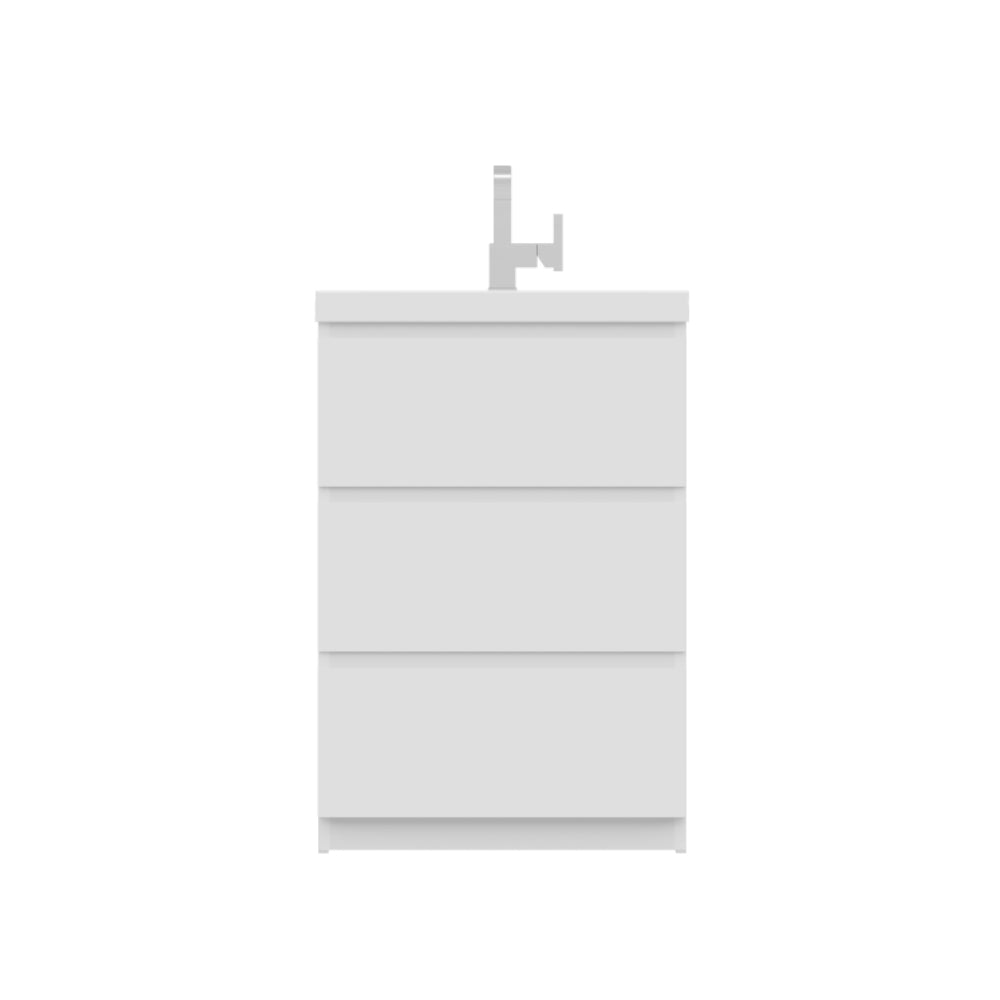Alya Bath Paterno 24" Modern Freestanding Bathroom Vanity