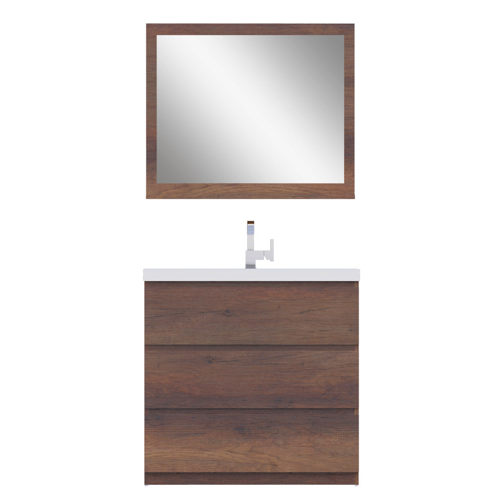 Alya Bath Paterno 36" Modern Freestanding Bathroom Vanity