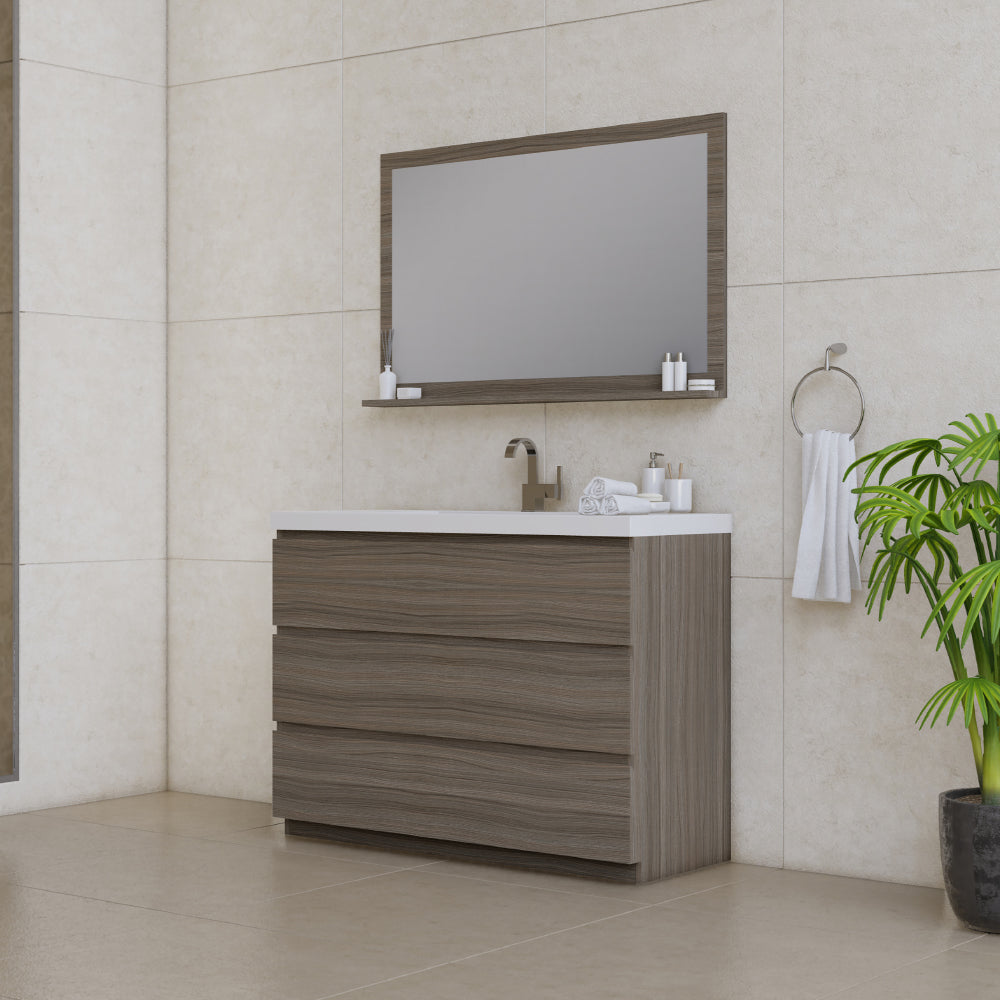 Alya Bath Paterno 48" Modern Freestanding Bathroom Vanity