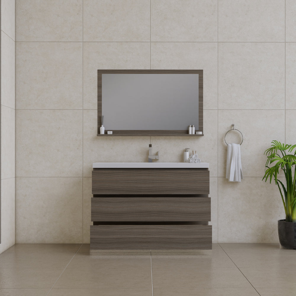 Alya Bath Paterno 48" Modern Freestanding Bathroom Vanity