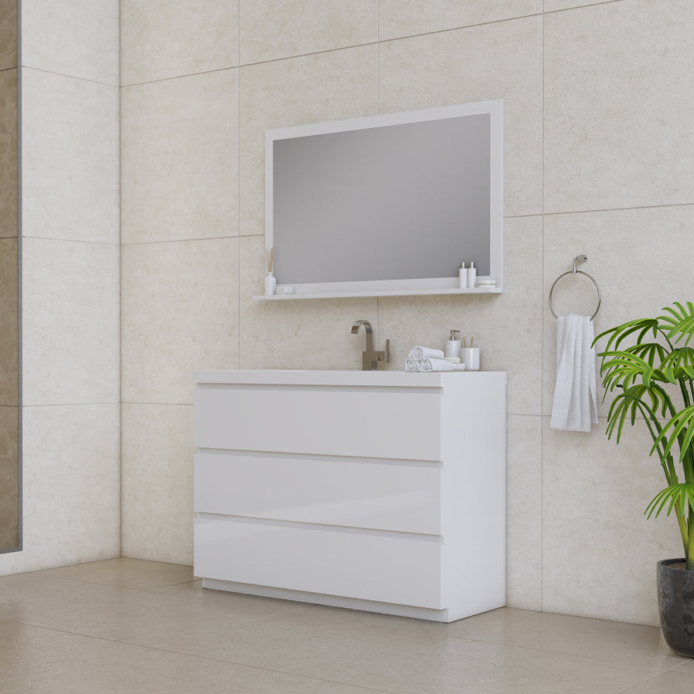 Alya Bath Paterno 48" Modern Freestanding Bathroom Vanity
