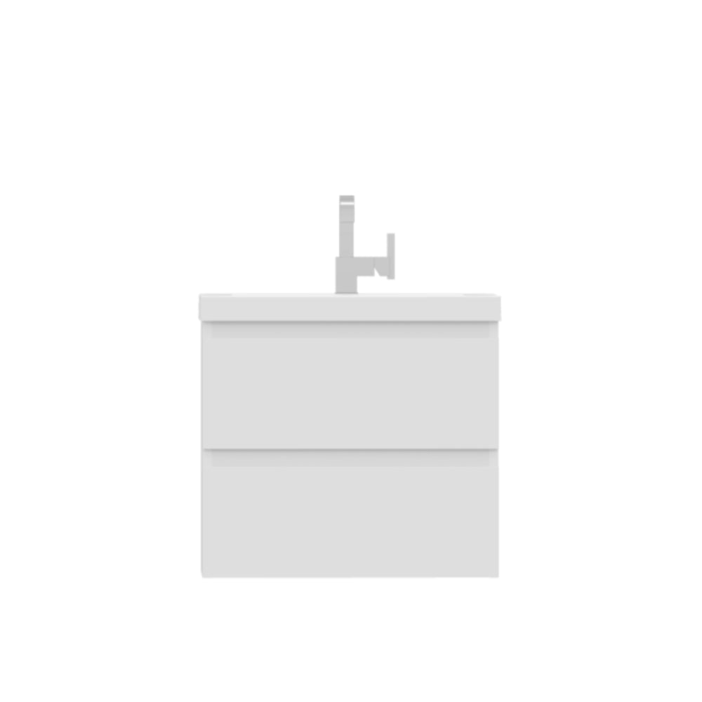 Alya Bath Paterno 24" Modern Wall Mounted Bathroom Vanity