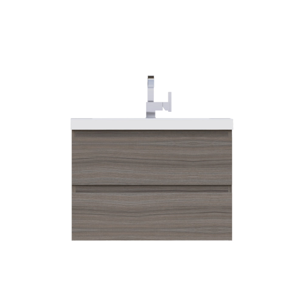 Alya Bath Paterno 30" Modern Wall Mounted Bathroom Vanity