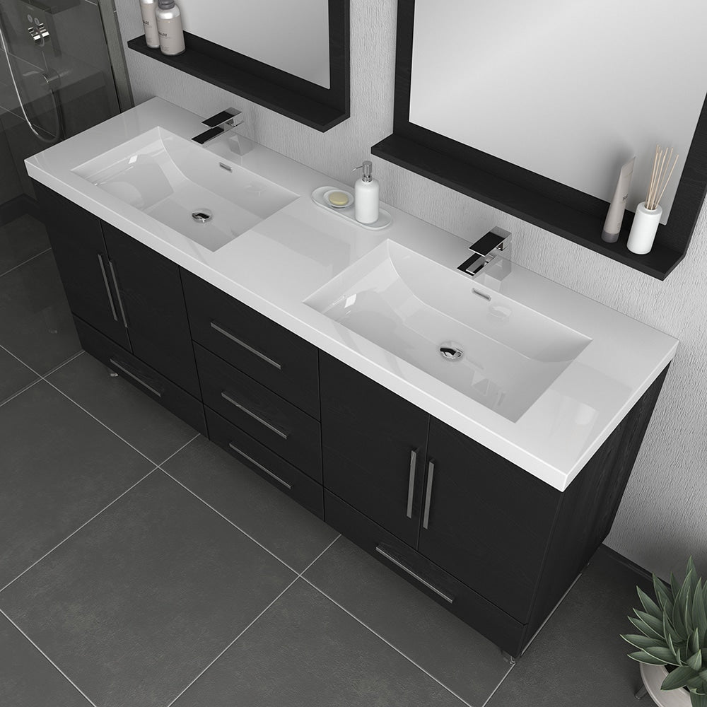 Alya Bath Ripley 72" Double Vanity with Sink