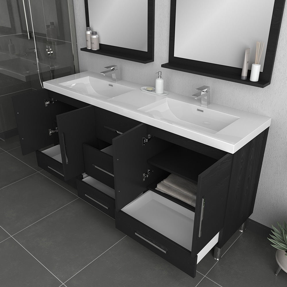 Alya Bath Ripley 72" Double Vanity with Sink