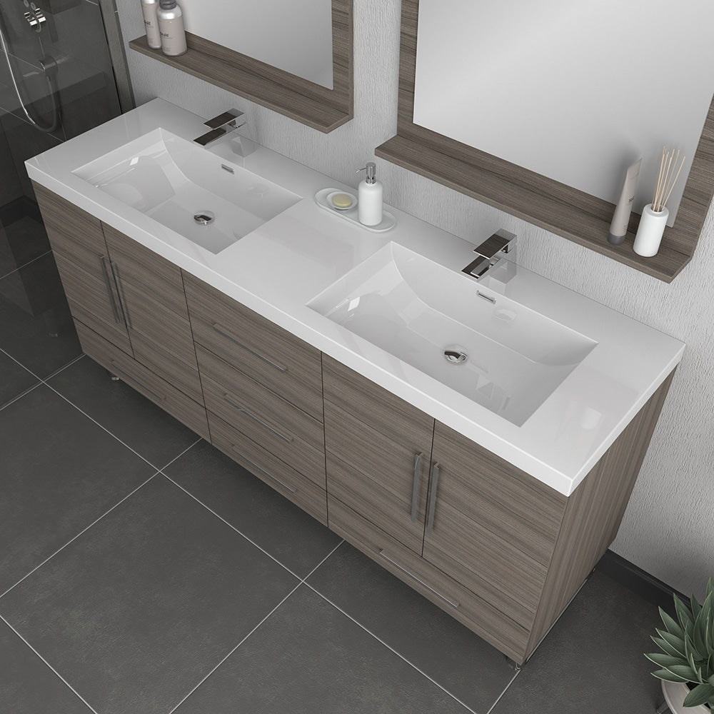 Alya Bath Ripley 72" Double Vanity with Sink