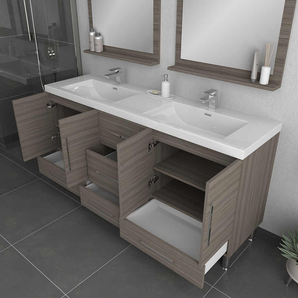 Alya Bath Ripley 72" Double Vanity with Sink