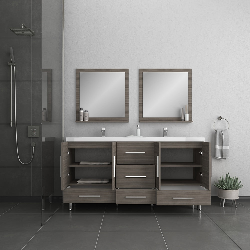 Alya Bath Ripley 72" Double Vanity with Sink