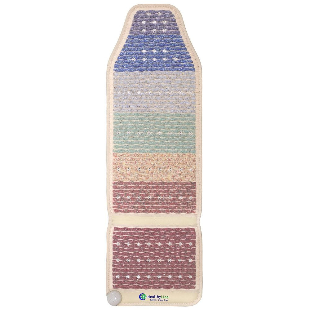 HealthyLine Rainbow Chakra Mat™ Chair 5718 Firm – Photon PEMF InfraMat Pro®
